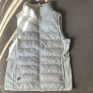Fabletics White Puffer Vest